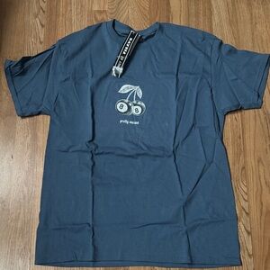 Tilly's Navy Cherry Graphic Tee